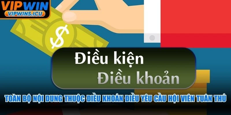 Toàn bộ nội dung thuộc điều khoản điều yêu cầu hội viên tuân thủ